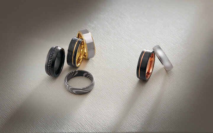 Wedding Bands in 10K, 14K Gold & Platinum – Matching Sets & Comfort Fit – JC Fine Jewelry